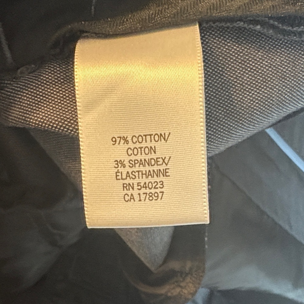 Banana Republic Women’s Ryan Fit Charcoal Gray Dress Pants Size 8L - Picture 8 of 10